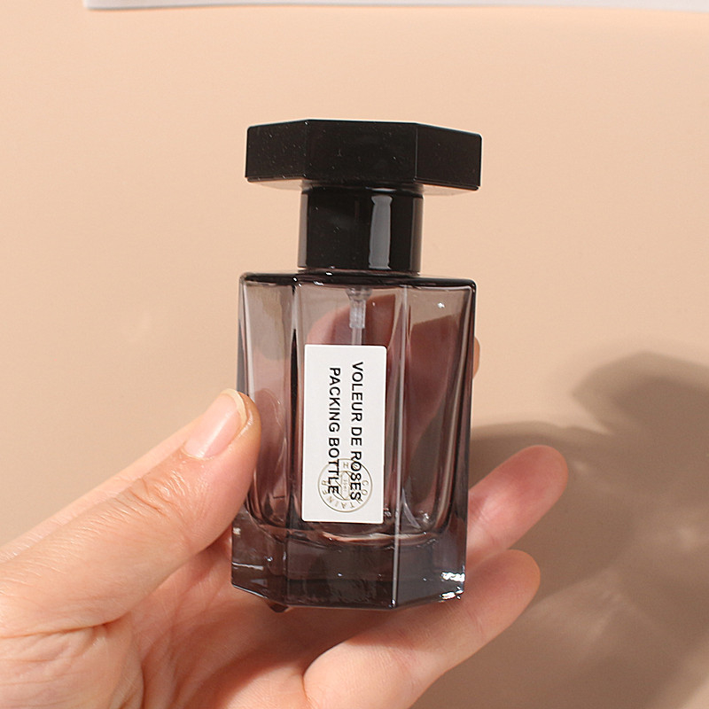 Refillable 50ml Empty Perfume Spray Bottle Small Sample Dispenser