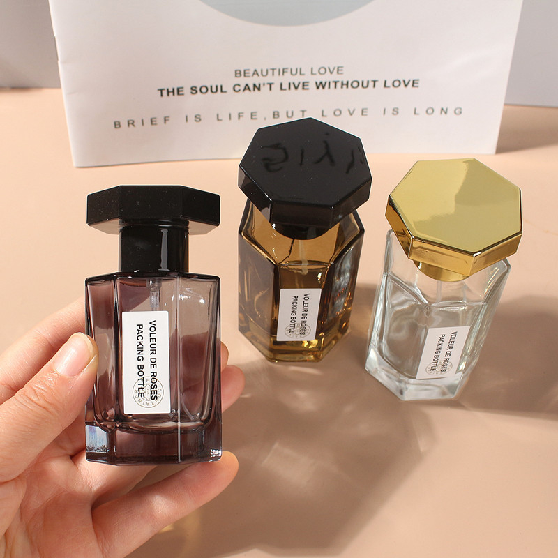 Refillable 50ml Empty Perfume Spray Bottle Small Sample Dispenser