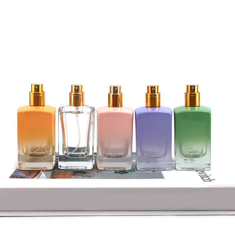50ml perfume bottles  Perfume Spray Bottle muti colors perfume bottle packaging